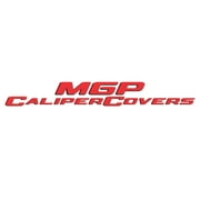 MGP Caliper Covers 12162SMOPRD Mopar Script Logo - Red Powder Coat - Set of 4 Fits select 2016-2019 DODGE CHARGER SXT, 2012-2019 DODGE CHALLENGER SXT
