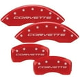 thumbnail image 1 of MGP Caliper Covers 13007SCV5RD Corvette Logo - Red Powder Coat - Set of 4 Fits select: 2003-2004 CHEVROLET CORVETTE, 2002 CHEVROLET CORVETTE Z06, 1 of 7