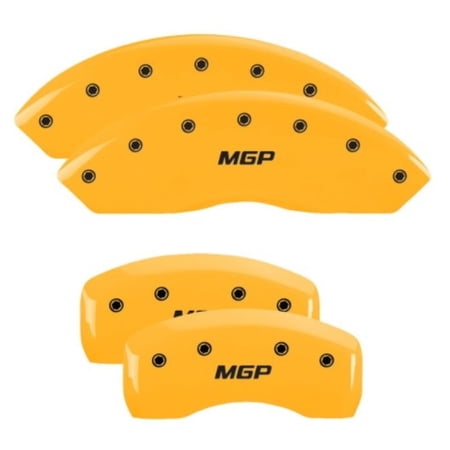 MGP Caliper Covers 4 Standard Fits select: 2010-2011 INFINITI G37 BASE/SPORT, 2008-2009 INFINITI G37 BASE/JOURNEY/SPORT