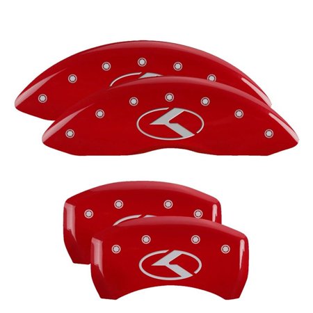 MGP Caliper Covers Disc Brake Caliper Cover 21196SCRKRD