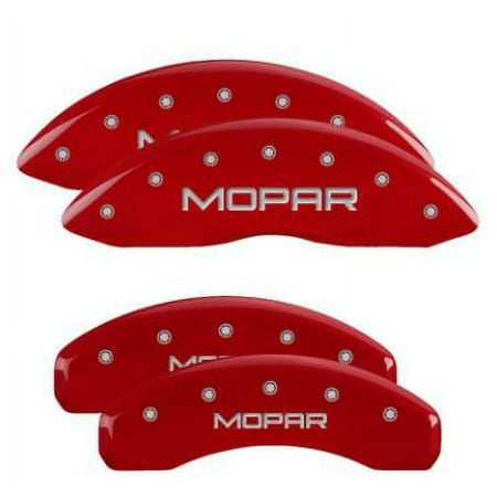 MGP Caliper Covers Fits select: 2014-2018 JEEP GRAND CHEROKEE LIMITED, 2011-2013 JEEP GRAND CHEROKEE LAREDO