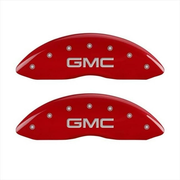 MGP Caliper Covers  GMC Red Caliper Covers