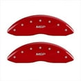 thumbnail image 1 of MGP Caliper Covers  Red Caliper Covers - Engraved Front & Rear - Set of 4, 1 of 1