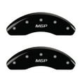 thumbnail image 1 of MGP Front set 2 Caliper Covers Engraved Front MGP Black finish silver ch Fits select: 2012-2017 CHEVROLET SONIC LT, 2018 CHEVROLET SONIC, 1 of 4