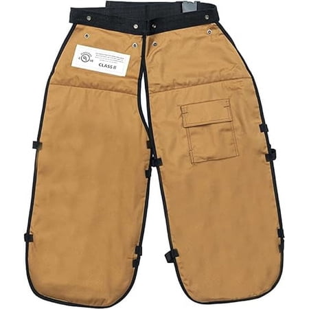 MGP SUPPLY Chainsaw Chaps For Men - Chain Saw Chaps For Men, Apron Style W/Pocket & Adjustable Belt, Safety Equipment