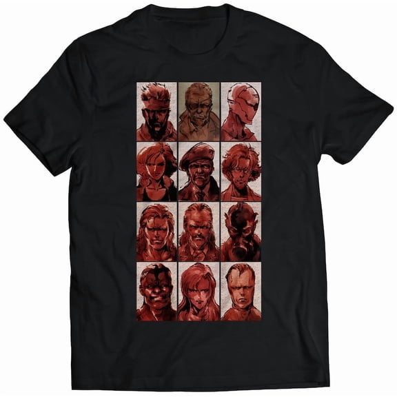 MGS Foxhound Profiles Premium Unisex T-shirt (vector)