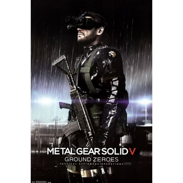 L GEAR SOLID V: GROUND ZEROES ポスター Metal Gear Solid V Ground Zeros 24 X 36