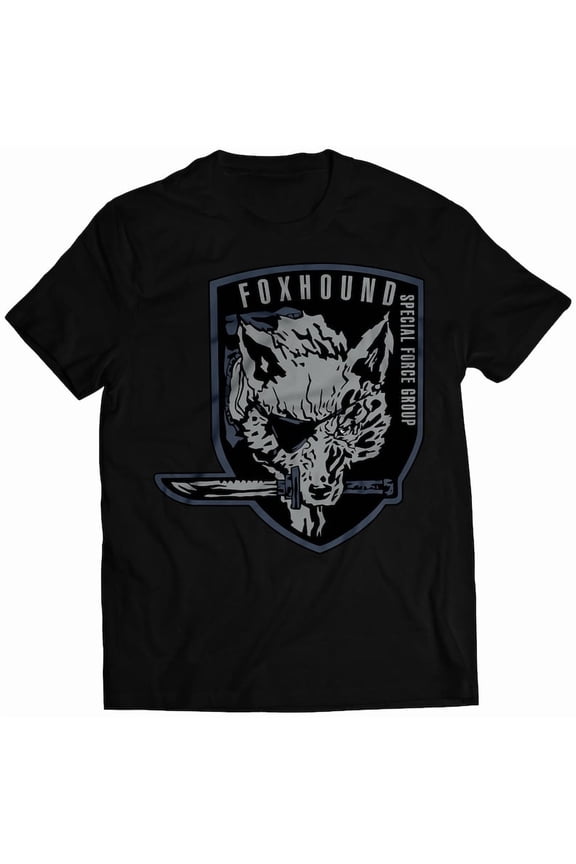 MGS Old Foxhound High-tech Special Forces Unit Emblem Unisex T-shirt (vector)