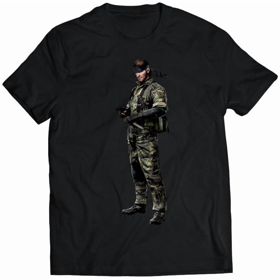 MGS Snake Eater Big Boss Premium Unisex T-shirt (vectorized Design)