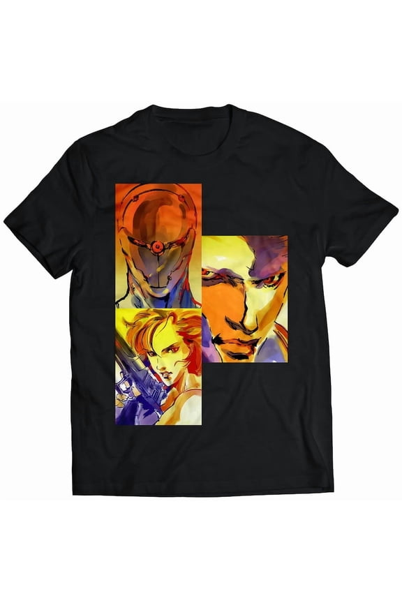 MGS Snake, Meryl, Grayfox Premium Unisex T-shirt (vectorized Design)