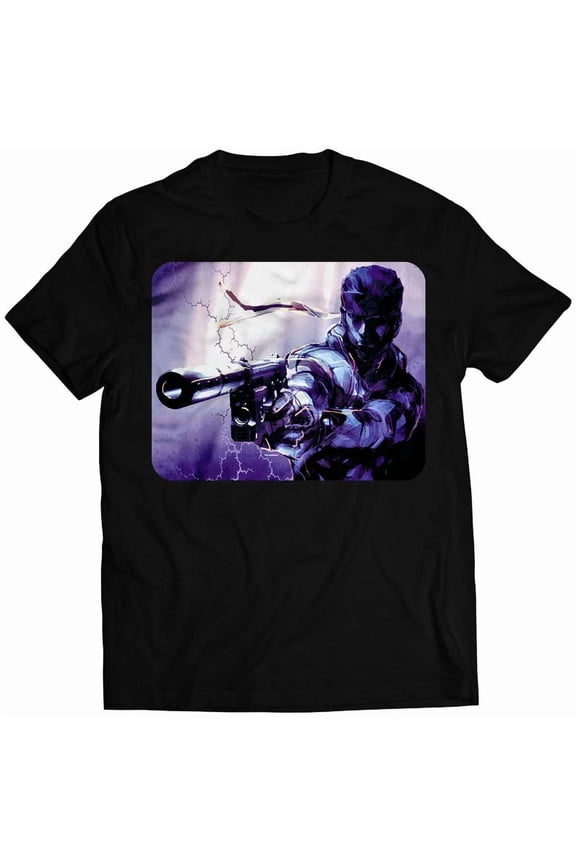 MGS Snake Sons of Liberty Cover V2 Premium Unisex T-shirt (vectorized Design)