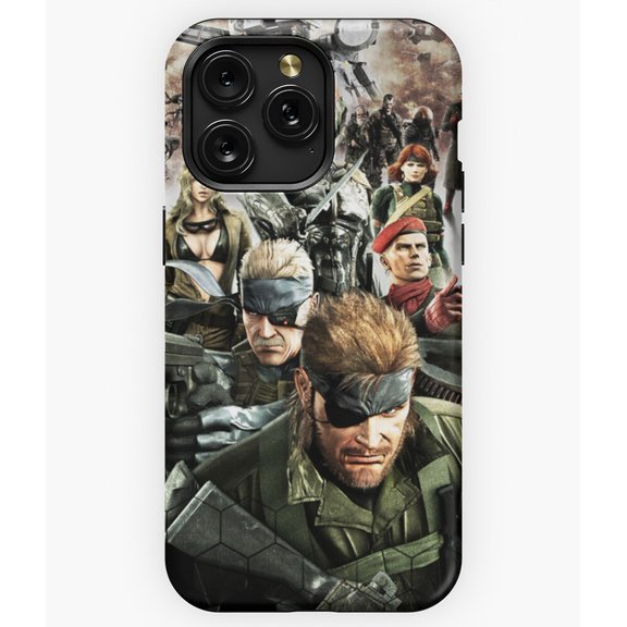 MGS Social Ops Eyecatcher Art M1914 Phone Case for iPhone 17 16 15 14 13 12 11 Pro Max