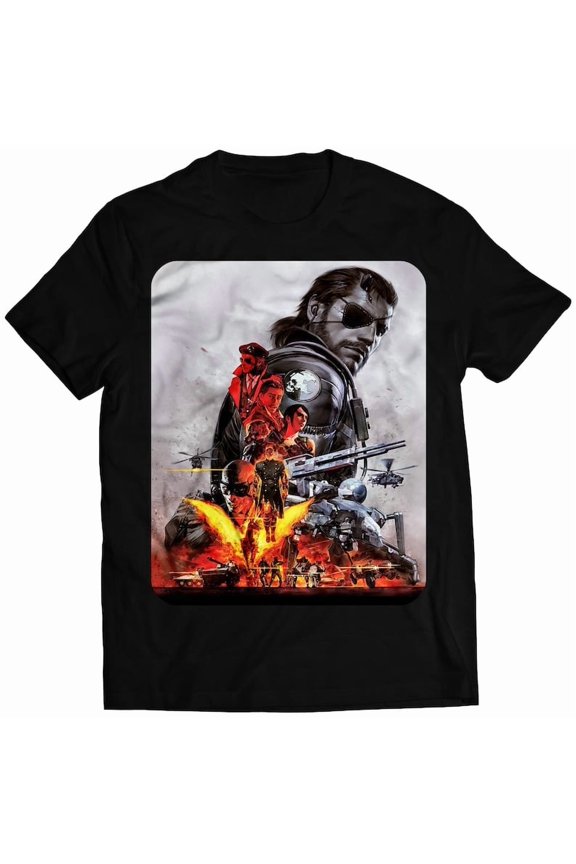 MGS V Phantom Pain Cover Premium Unisex T-shirt (vectorized Design)