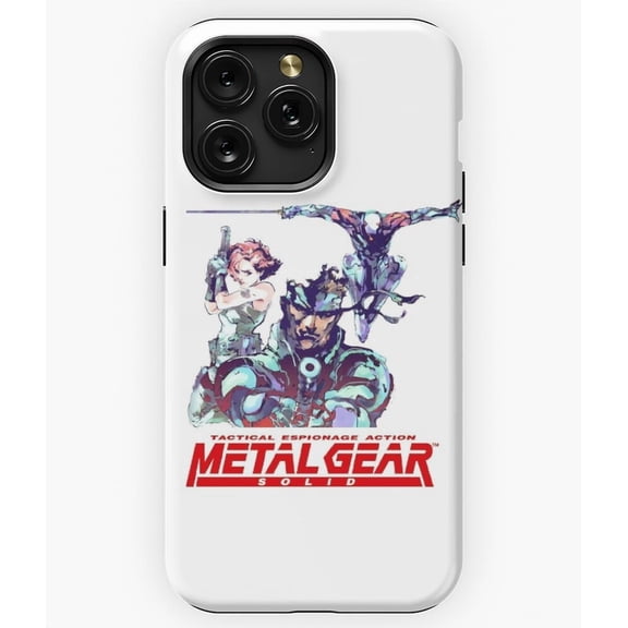 MGS1 Retro Gaming Fan Design M1776 Phone Case for iPhone 17 16 15 14 13 12 11 Pro Max