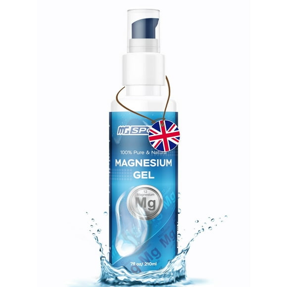 MGSPORT Magnesium Gel for Aches, Pains and Cramps - 7.2 oz