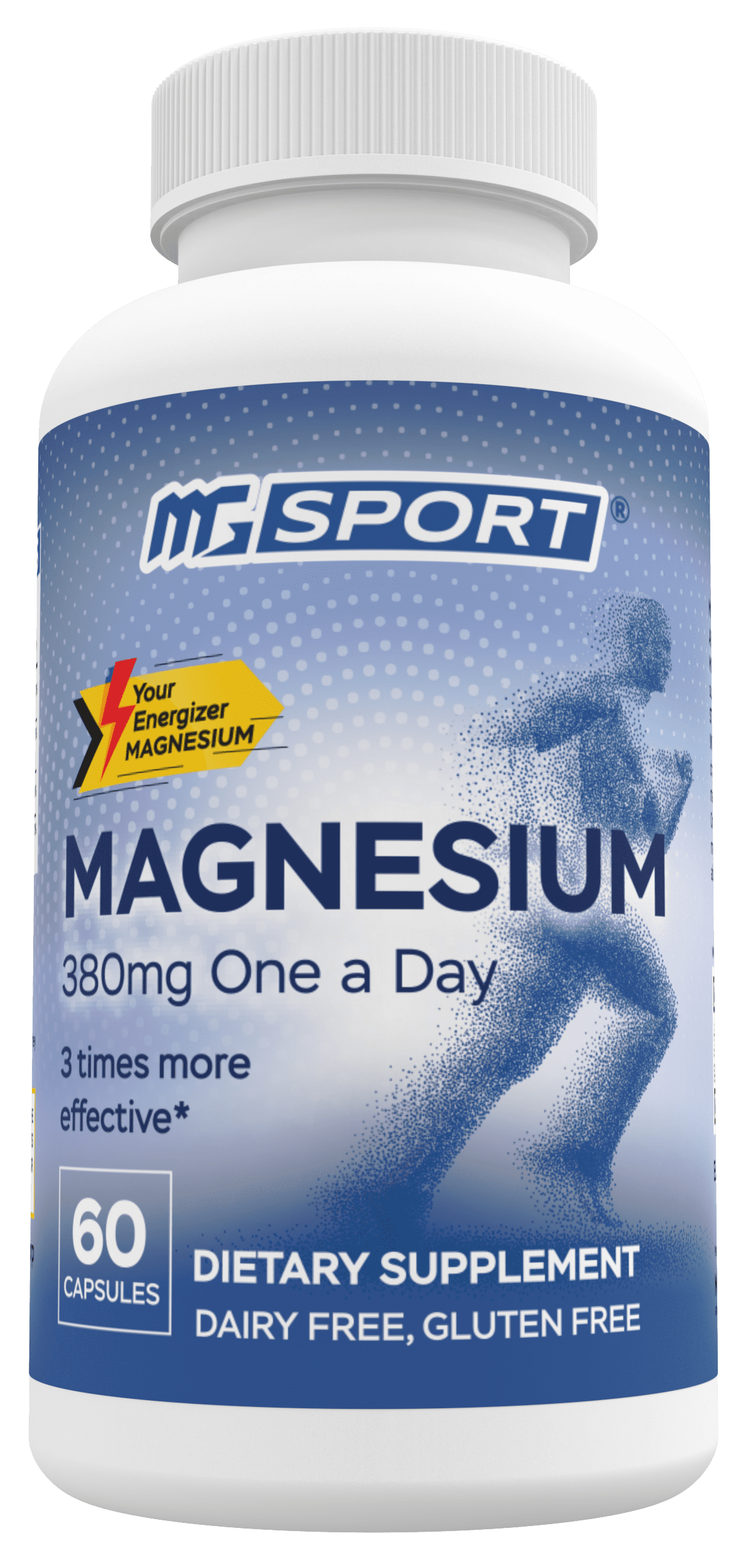 MGSPORT Magnesium Supplement High Absorption Supplement with Vitamins
