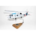 thumbnail image 1 of MH-60R, HSM-78 Blue Hawks 2017, 16" Mahogany Scale Model, 1 of 7
