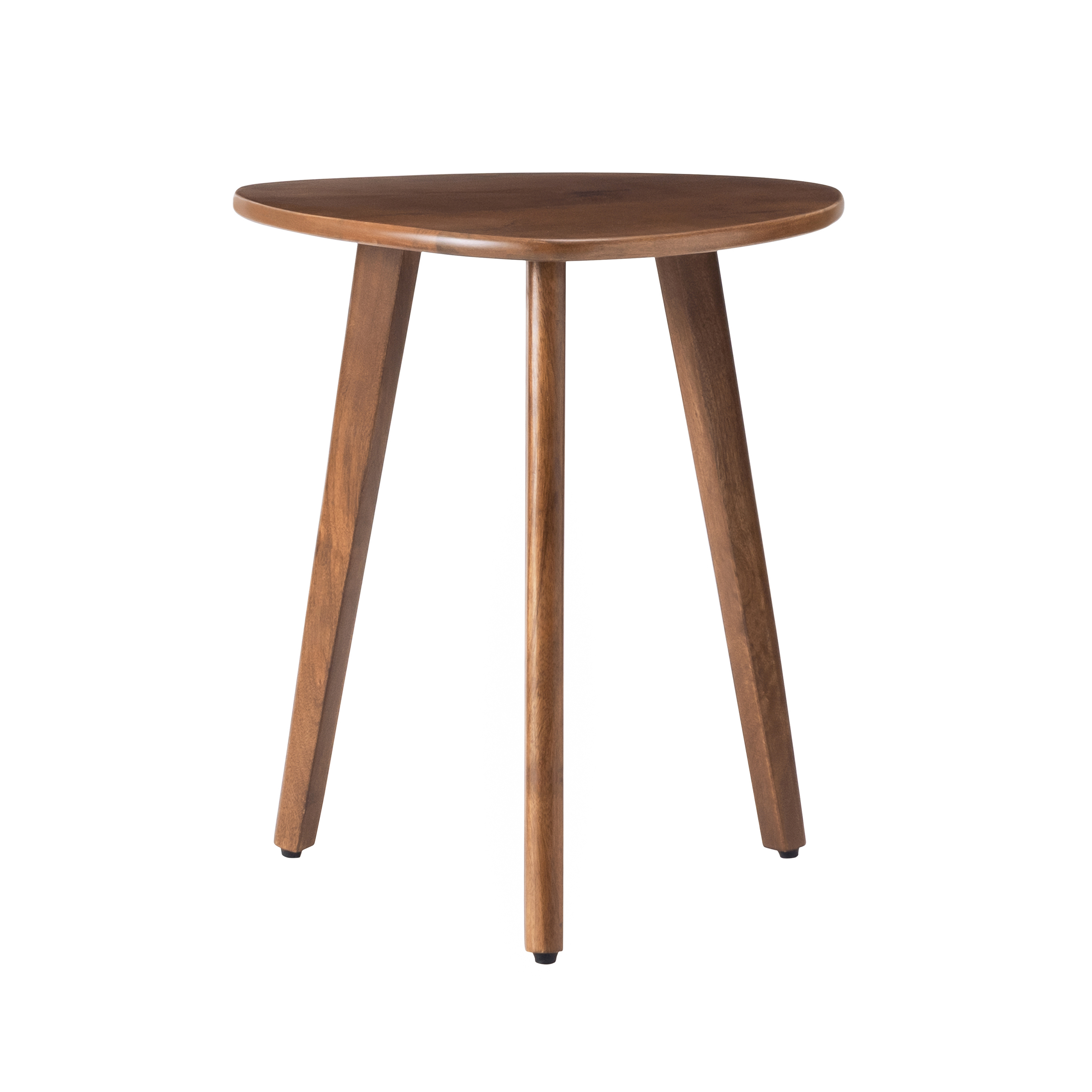 MH London Tri Pin Side Table I Handmade Natural Mango Wood, Naturally