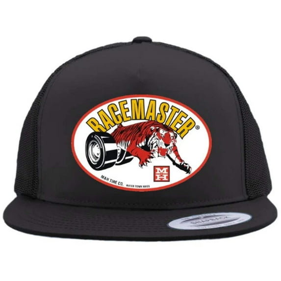 MH Racemaster Trucker Hat Flat Bill 3 colors Hot Rods Drag Racing