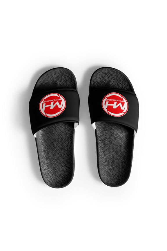 LOGO BLACK Men’s slides (8)