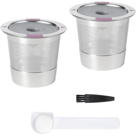 MH Stainless Steel K Cups Coffee Filter (2 Count)