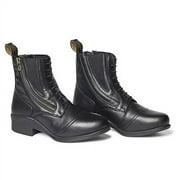 MH Veganza Ladies Winter Zip Paddock Boot 7 Black