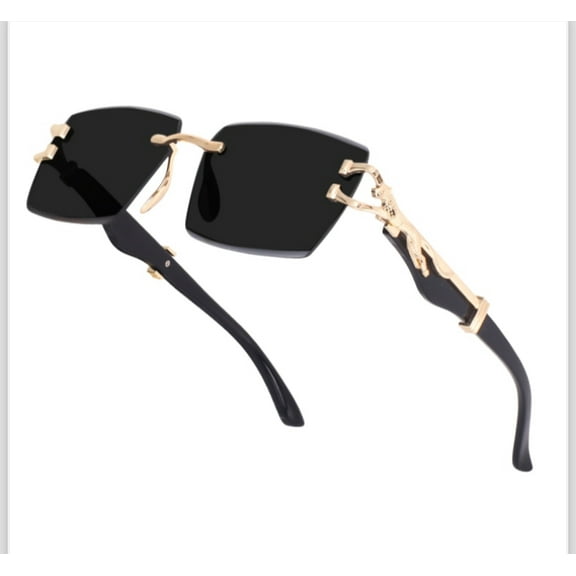 MH fashion Rectangular Sunglasses (For Men & Women, Black)