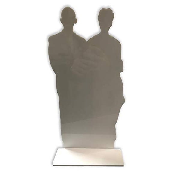 MH25100-12 Michelle and Barack Obama 12 INCH Desktop Legends Acrylic Statuette