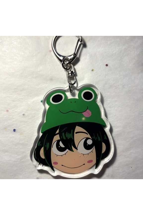 MHA Froppy Tsu Acrylic Keychain (1 keychain)