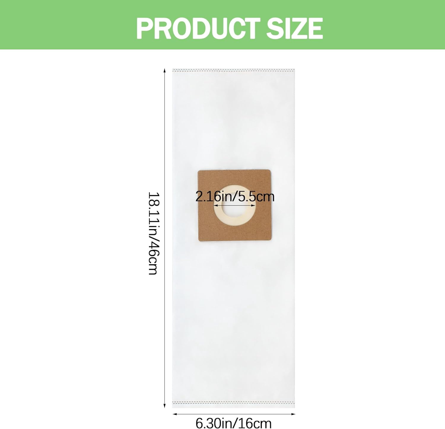 MHAWBL-10 Pack Type Y HEPA Vacuum Bags for Hoover WindTunnel Upright Style Y, Z,YZ Vacuum Cleaners, Part #4010100Y,AH10040,AH10165