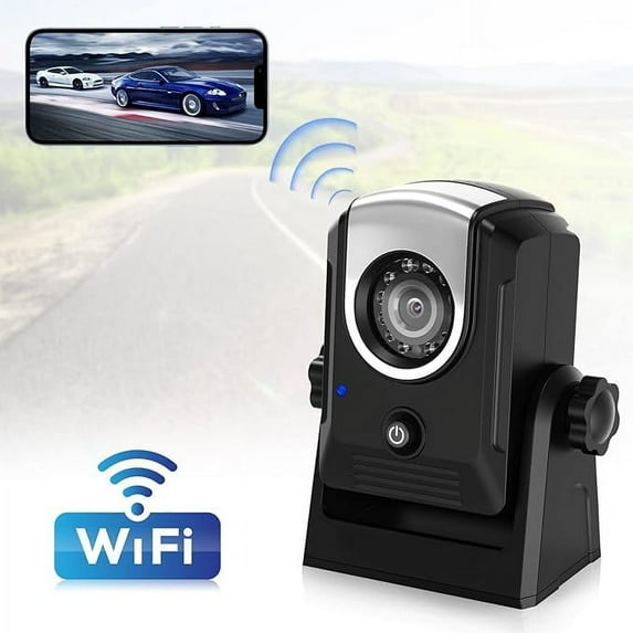 MHCABSR Rear Backup Camera with Waterproof Night Vision and Magnetic Base for SUVs