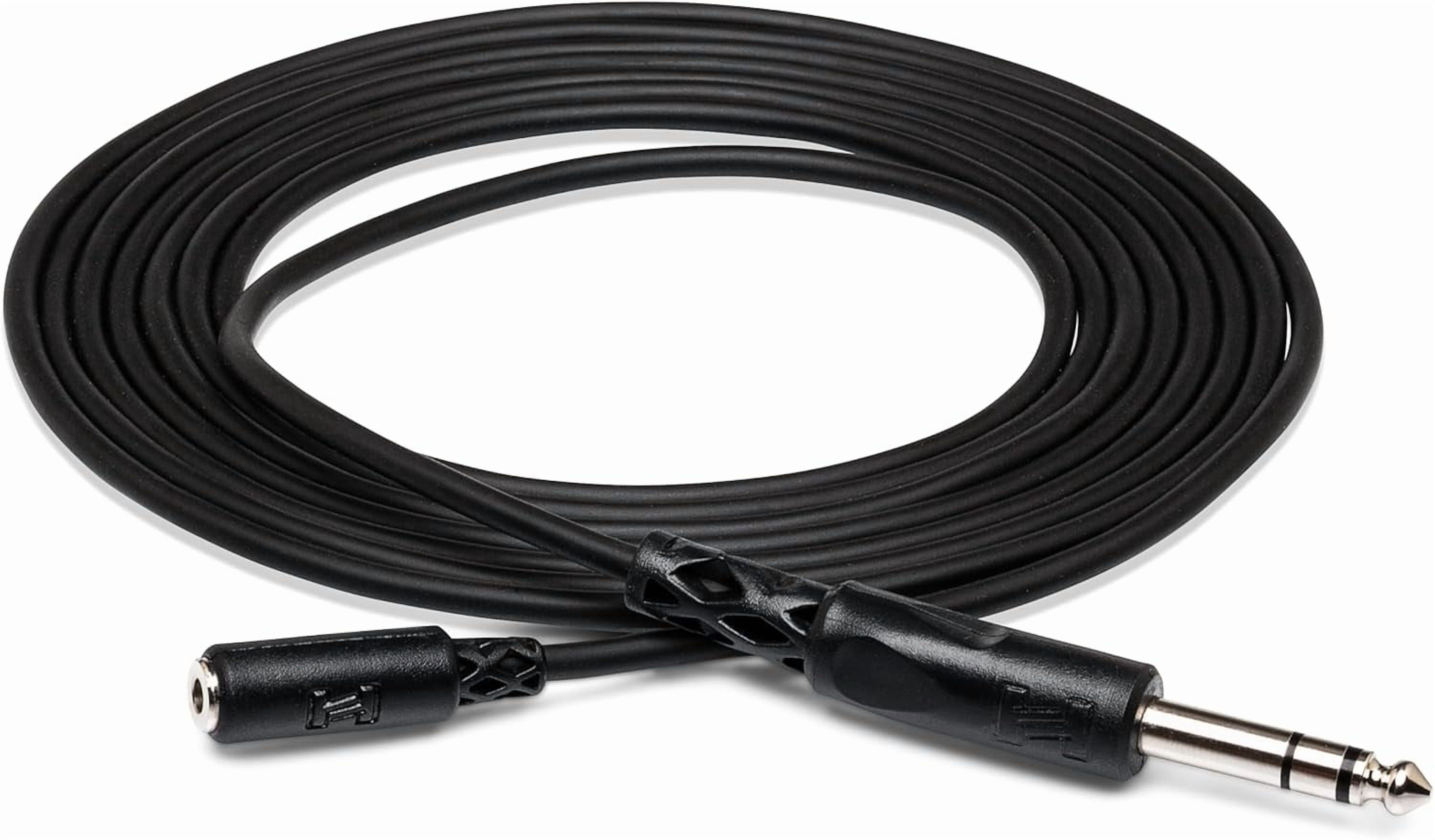 MHE-310 Headphone Adaptor Cable, 3.5 mm TRS to 1/4 Inch TRS, 10 Feet