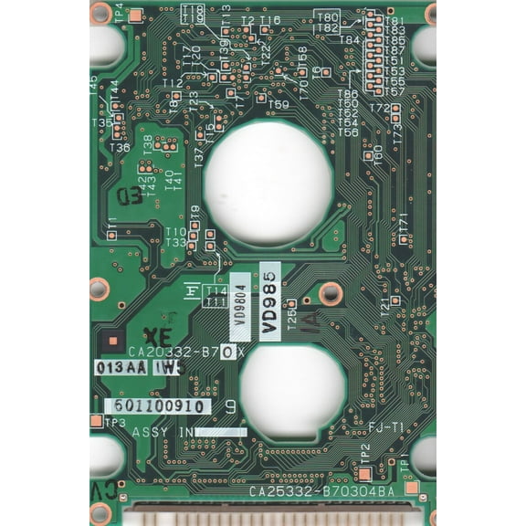 MHE2064AT, PN CA01757-B060, Fujitsu 6.4GB IDE 2.5 PCB
