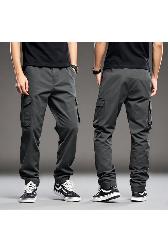 Cargo Work Pants for Men Outdoor Men's Ta Ctical Workwear Amekat Sports Jogging Casual Pants 47