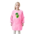 thumbnail image 1 of MHFRRA Clothes for Girls Kid Art Smock Apron with Pocket for Children Printed Artist Painting Aprons Smocks with Long Sleeve 2-4 Years, 1 of 7