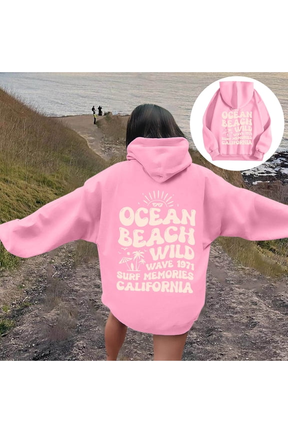 Long Hoodies for Women Hoodies for Women Word Graphic Sweatshirts for Women Hoodie Sweatshirts Preppy Clothes Long Sleeve Sweatshirt Tops