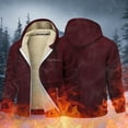 thumbnail image 1 of MHFRRA Men's Winter Coats Winter Jacket Men's Lined Jacket with Hood Men Coat with Zip Men's Windproof Outdoor Jacket Warming Jacket Coat Winter Coat 2026, 1 of 5