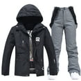 thumbnail image 1 of MHFRRA Snowsuit Women Men's and Women's Casual Winter Snowboard and Snowboard Sets Warm Snowwear Sets M, 1 of 2