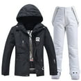 thumbnail image 1 of MHFRRA Snowsuit Women Men's and Women's Casual Winter Snowboard and Snowboard Sets Warm Snowwear Sets, 1 of 2