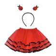 thumbnail image 1 of MHFRRA Tutu for Toddler Girls Kids Girls Ballet Skirts Holiday Party Dance Skirt Hairband Set 4-6 Years, 1 of 4