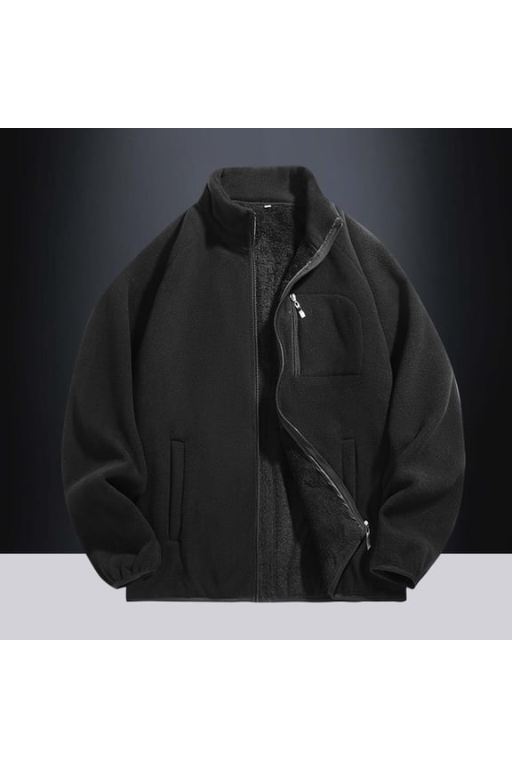 Winter Coats for Men Jacket Outerwear Top Outdoor Liner Thickened Warm Winter