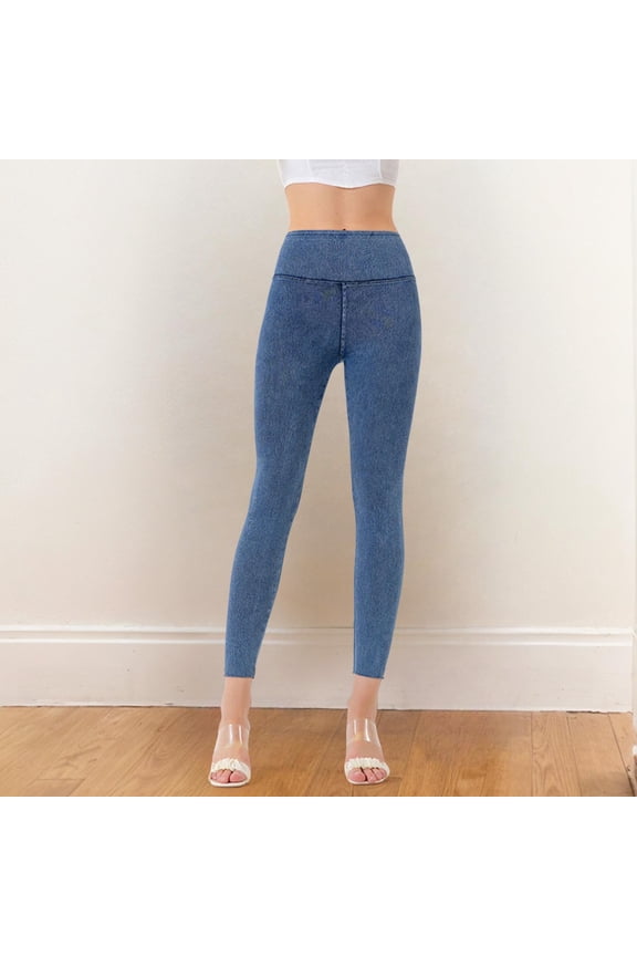 Women's Ripped Jeans and Denim Capri Pants Casual Straight Fit Mom Style 7/8 Boyfriend Fashion Pants for Everyday Wear