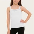 thumbnail image 1 of MHOSTAFH Girls Tank Tops Kids Solid Color Sleeveless Camisole Shirts Toddler Teen Undershirts for 0-14 Years, 1 of 7
