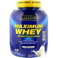 thumbnail image 1 of MHP Maximum Whey, Vanilla Ice Cream, 5 lbs (2270 g), 1 of 2