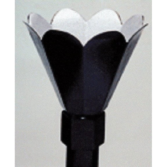 MHP Polynesian Tiki Torch Flower Solid Cast Aluminum For Propane Gas New FT2-P
