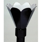 MHP Polynesian Tiki Torch Flower Solid Cast Aluminum For Propane Gas New FT2-P