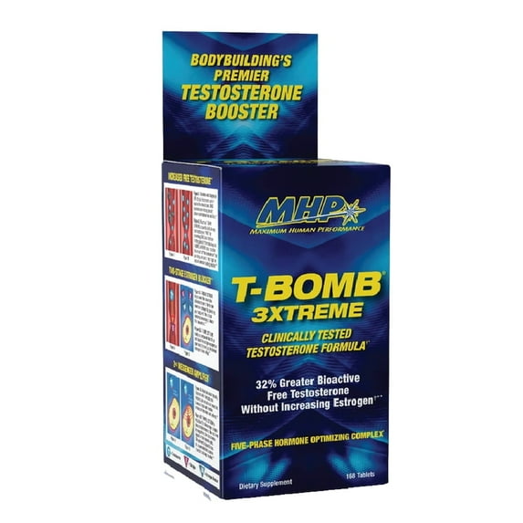MHP® T-Bomb® 3Xtreme 168 Tablets