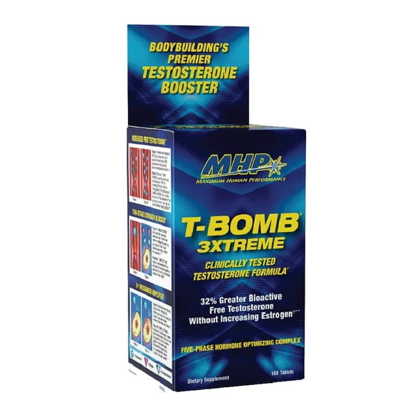 MHP T-Bomb 3Xtreme 168 Tablets