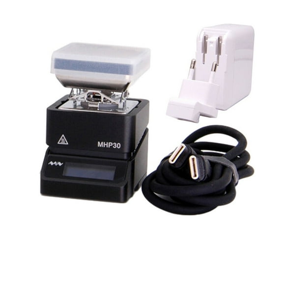 MHP30 Mini Hot Plate SMD PCB Preheater Rework Station Heater LED Strip Remover 30*30mm Heating Area Hot Plate Preheater Stand
