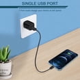 thumbnail image 1 of MHSIOAP-[5Pack/1Port] USB AC Charger Adapter, Wall Plug Fast Charging Outlet Power Box Cube for iPhone 14 13 15 16 17 Pro Max/Mini SE X XR XS, iPad, Samsung S25 S24 S23 S22 Android Phones Multiple Br, 1 of 2